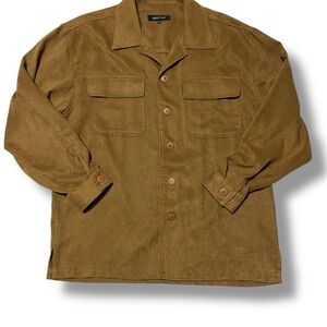 Beautiful Brown Over Shirt Jacket by Dimension